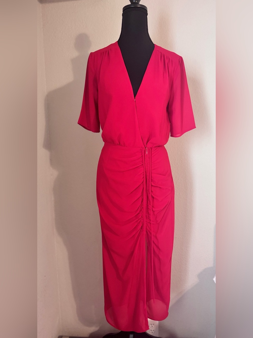 Elegant V-Neck Dress